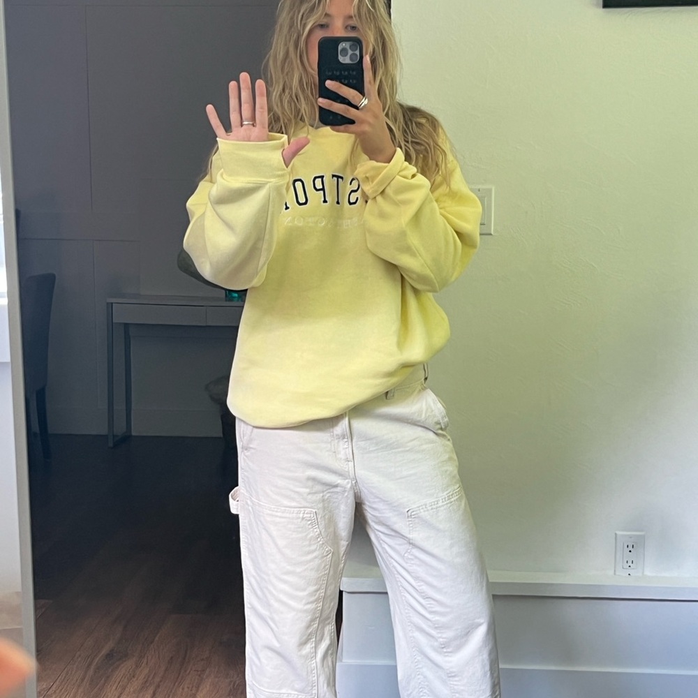 Westport tourist sweater yellow